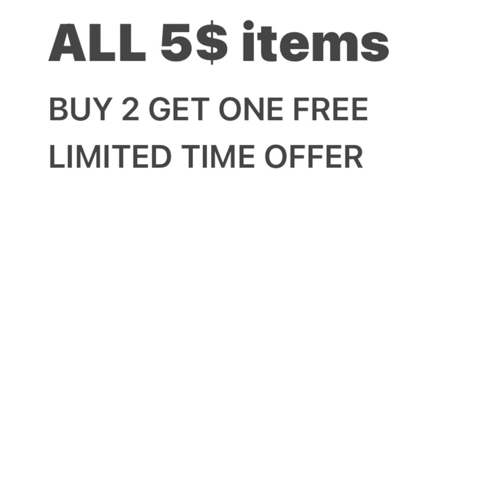 Promotional Offer Sign